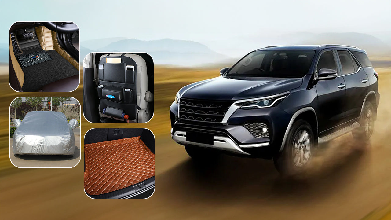 Accessories for fortuner 2021 sales