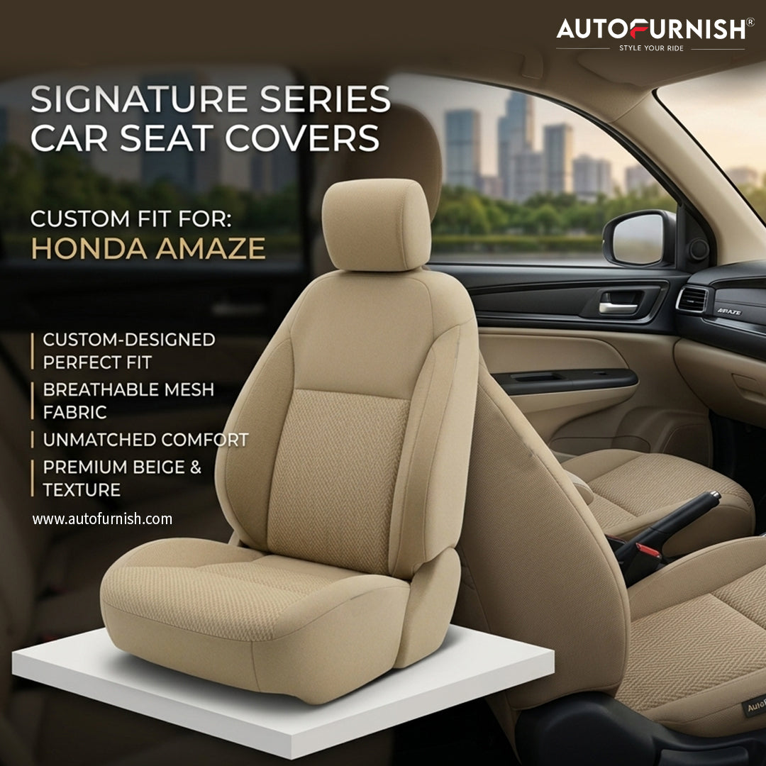 Signature Series Seat Cover for Honda Amaze 2025