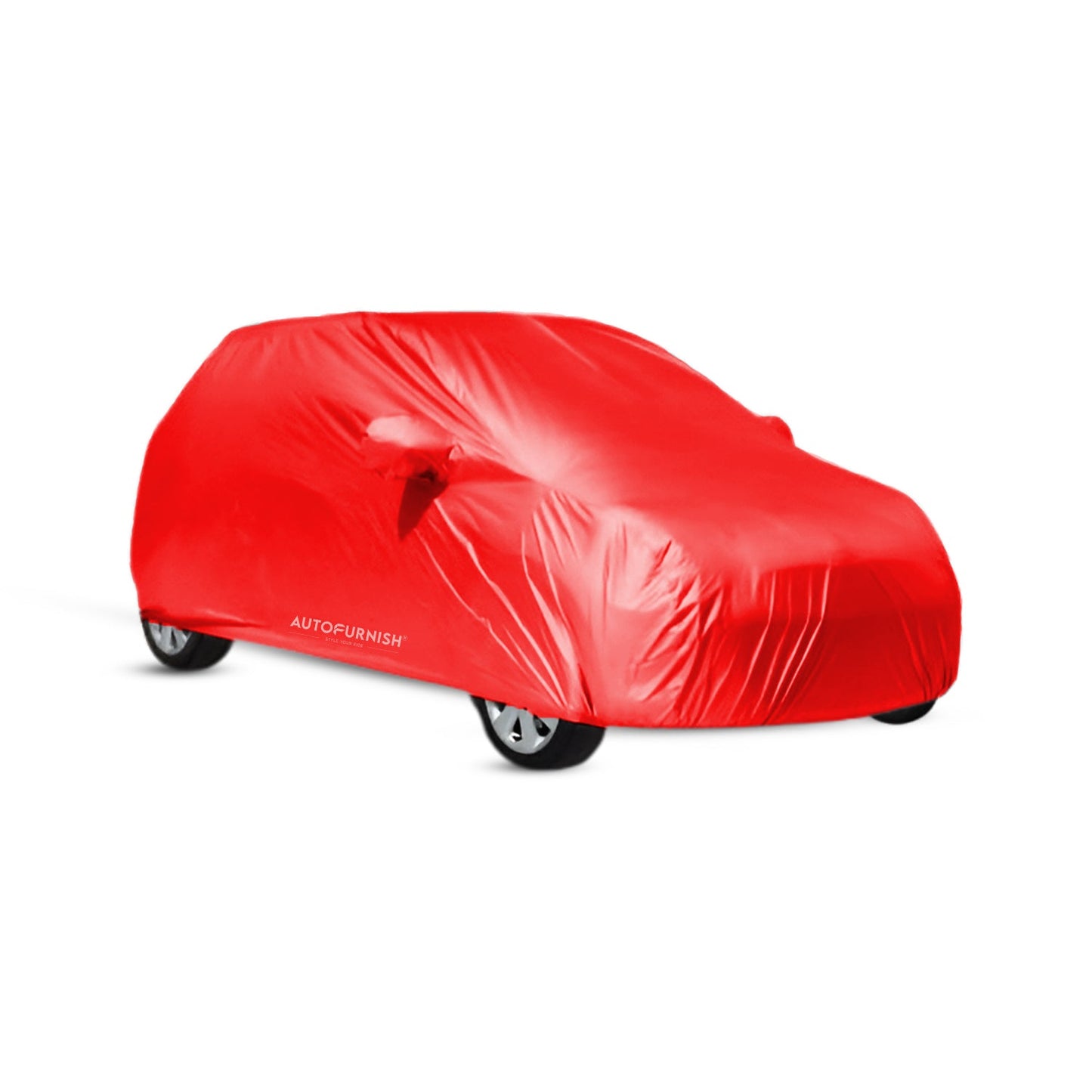 Autofurnish Parker Red Car Body Cover For Datsun Go Plus 2014 - Parker Red