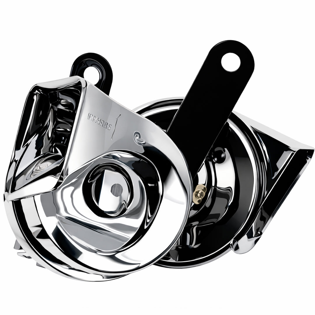 Basuri Wind Hyper Trumpet Horn – 80mm HL Tone Twin Horn, 12V (BKCHL12) - 2 Pcs Set