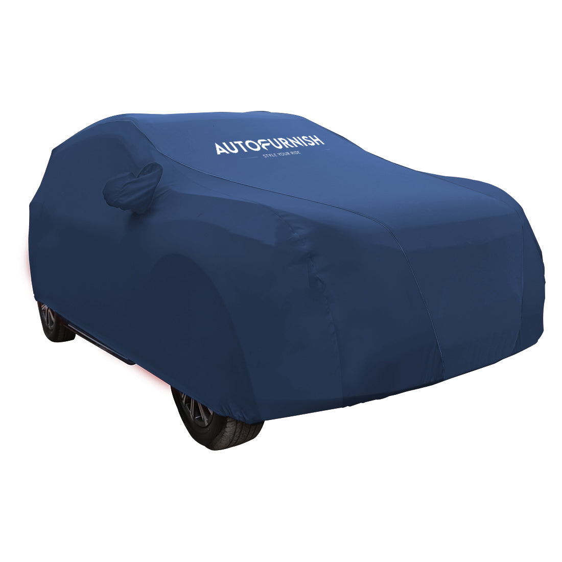 Autofurnish Atom Blue Skin-fitted Car Body Cover For Maruti Wagon R 2014-18 - Atom Blue