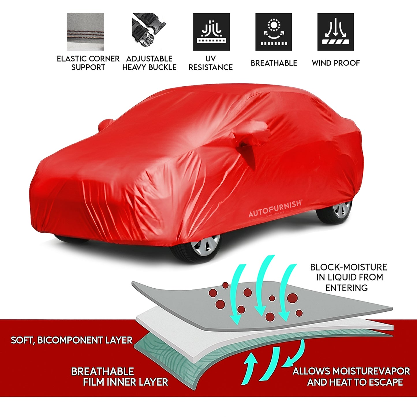BMW 2 Series 2021 Autofurnish Parker Car Body Cover Parker Series