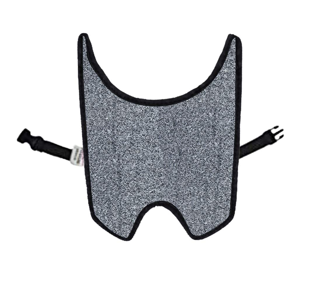 Mototrance Anti Skid Curly Scooter/Scooty Foot Mats for TVS Ntorq 150 2025