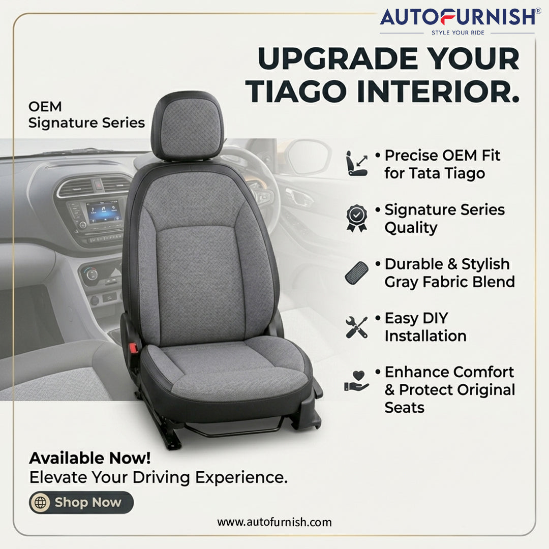 Autofurnish Signature Series Car Seat Cover for Tata Tiago 2025