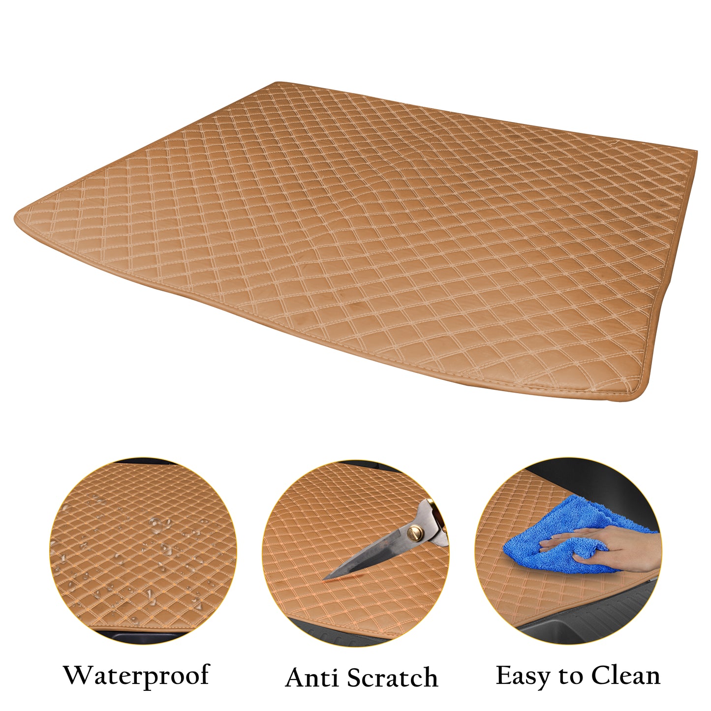 Autofurnish 7D Custom Fitted Car Trunk Base Mat for Hyundai Hyundai Venue N-Line 2024 - Autofurnish