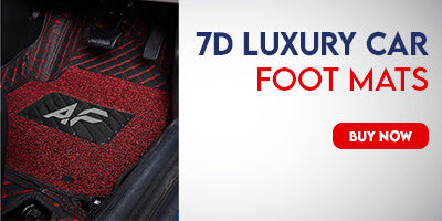 Custom-fit 7D car mats with anti-slip and elegant finish