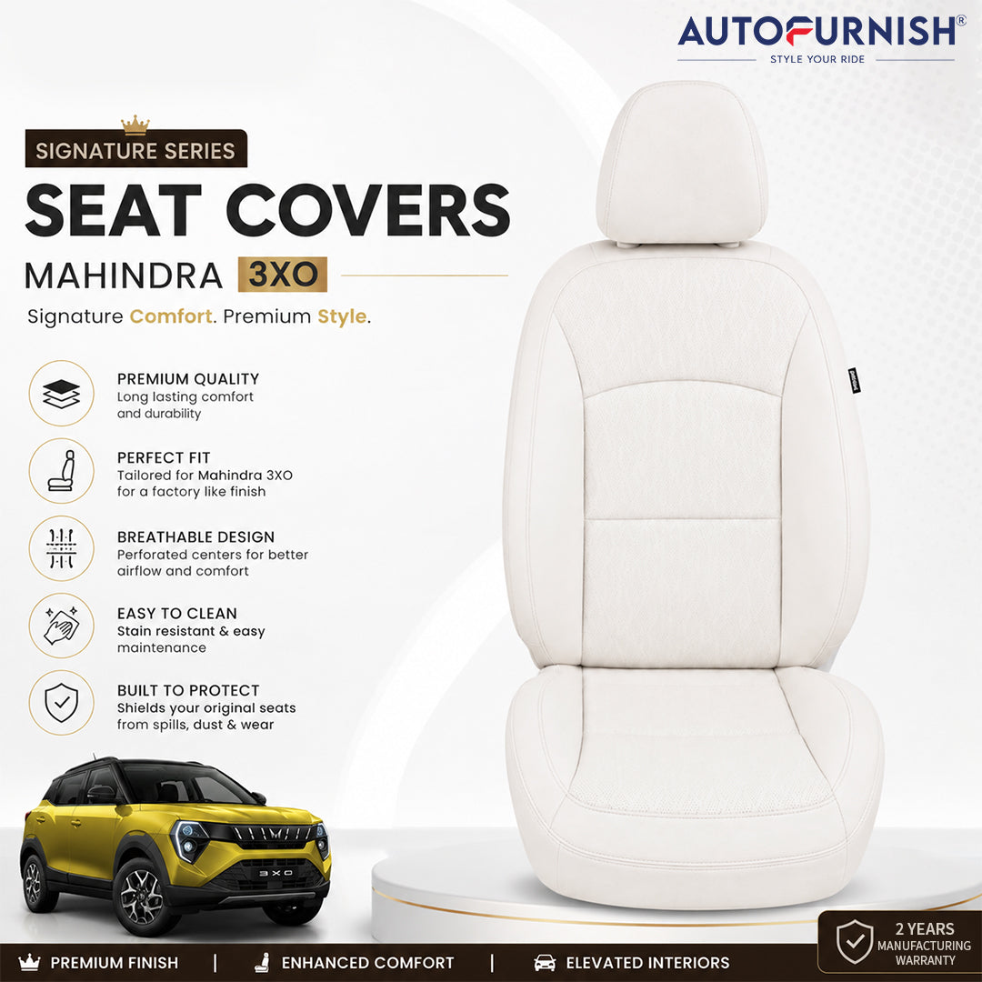 Autofurnish Signature Series Car Seat Cover for Mahindra 3XO - 2024