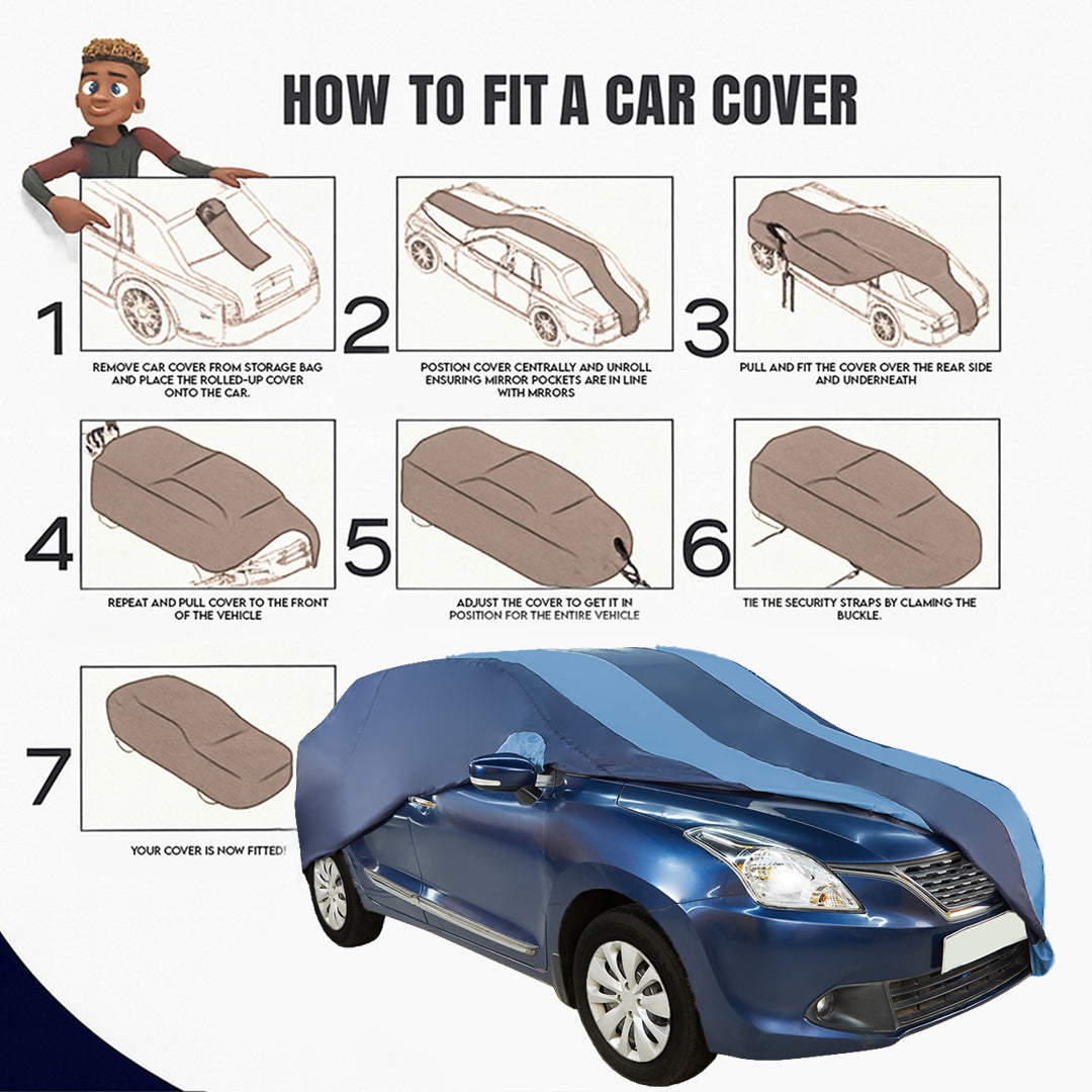 BMW X1 xDrive 2020 Car Body Cover, Heat & Water Resistant with Side Mirror Pockets (ARC Series)