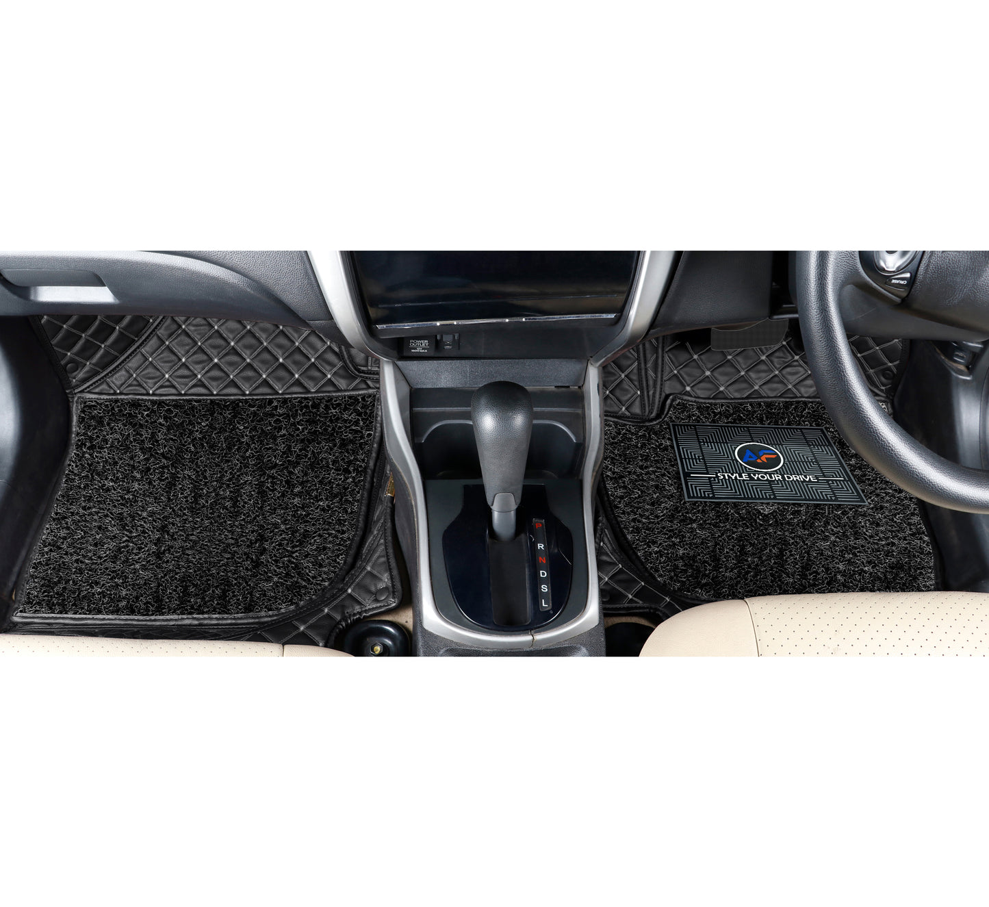 Autofurnish 7D Luxury Custom Fitted Car Mats for Maruti Suzuki XL6 2019