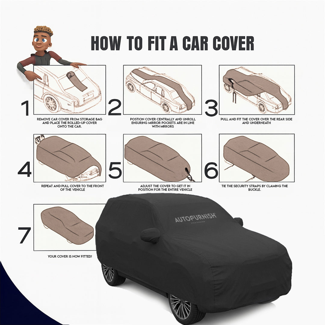 Audi Q7 2017 Autofurnish Atom Skin-fitted Car Body Cover Atom Series