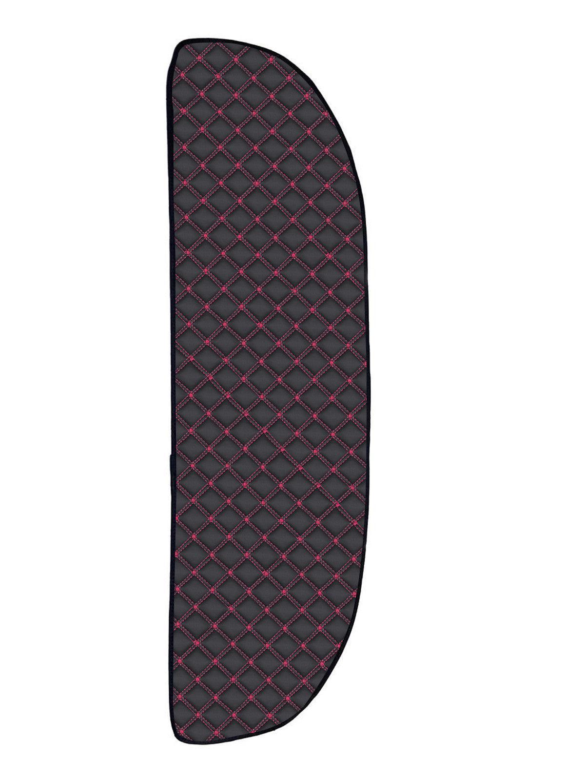 7D ESSENTIALS Car Trunk Base Mat For Audi Q7 (7 Seater) 2017 - Custom Designed PU Leather with 7-Layer Depth - Autofurnish