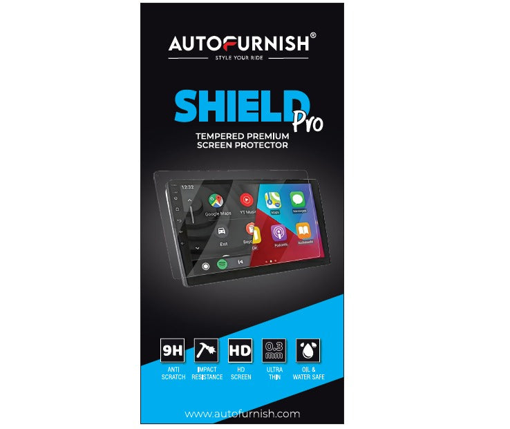 Autofurnish Car Display Protector For Skoda Slavia-2022 (8 Inch) Infotainment And Digital Cluster Screen Guard (2) - Autofurnish