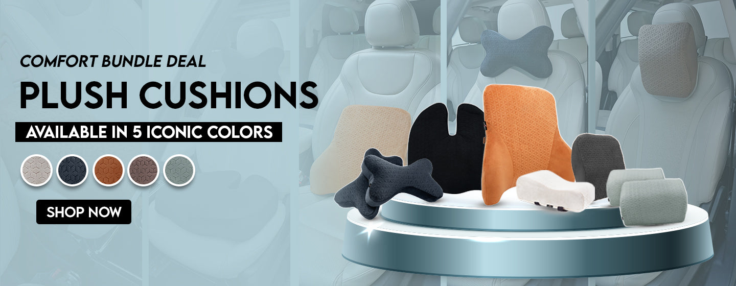 Premium car seat cushion