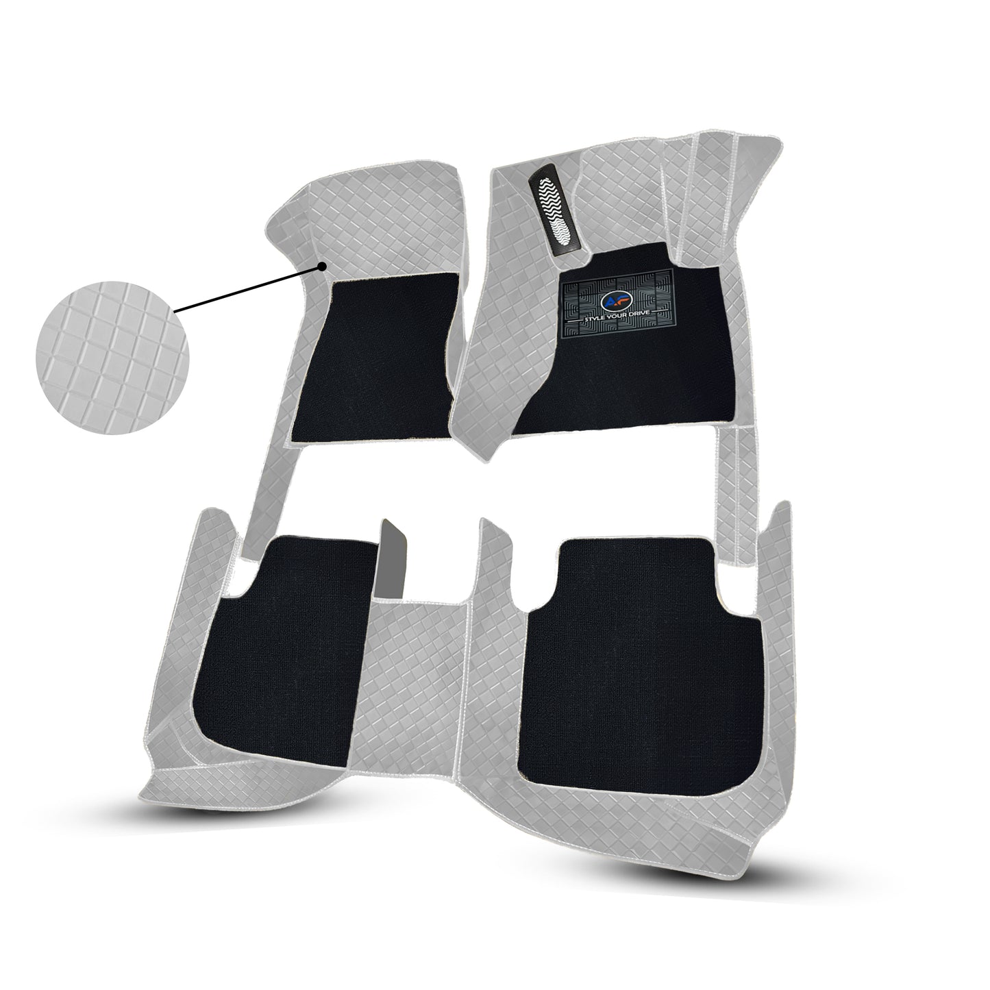 Autofurnish 9D Luxurious Custom Fitted Car Mats For KIA Carens Clavis (6 Seater) 2025