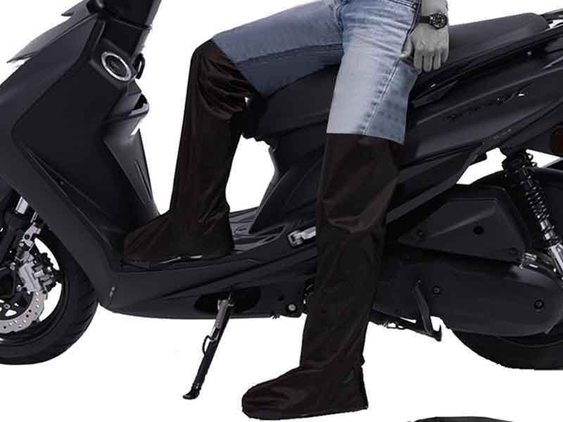 Mototrance Premium Knee Height Shoe Rain Covers Shoe Raincoat - Autofurnish