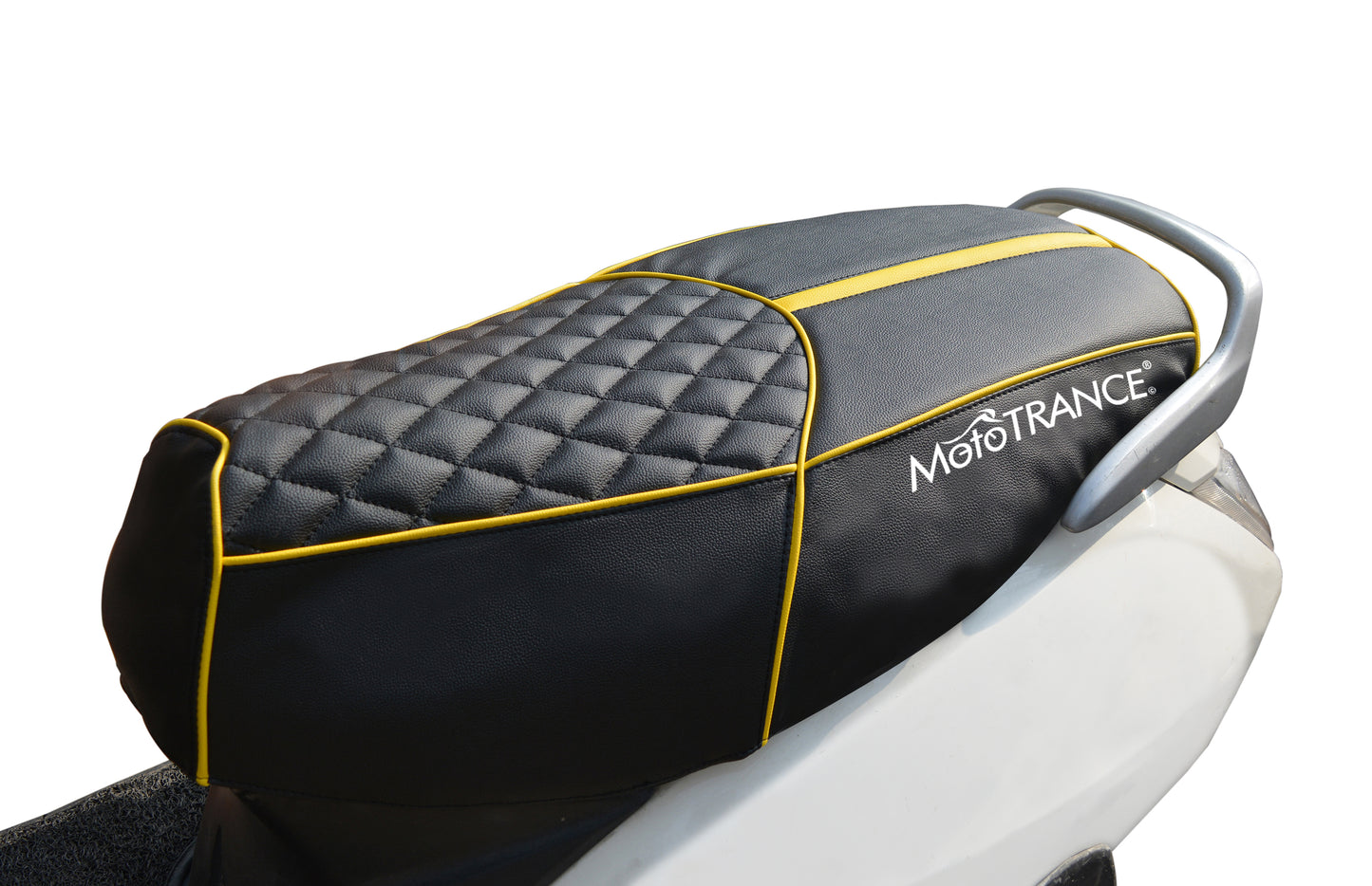 Mototrance PU Leather Designer Bike Scooter Seat Cover (MTSC-303) for Honda Dio