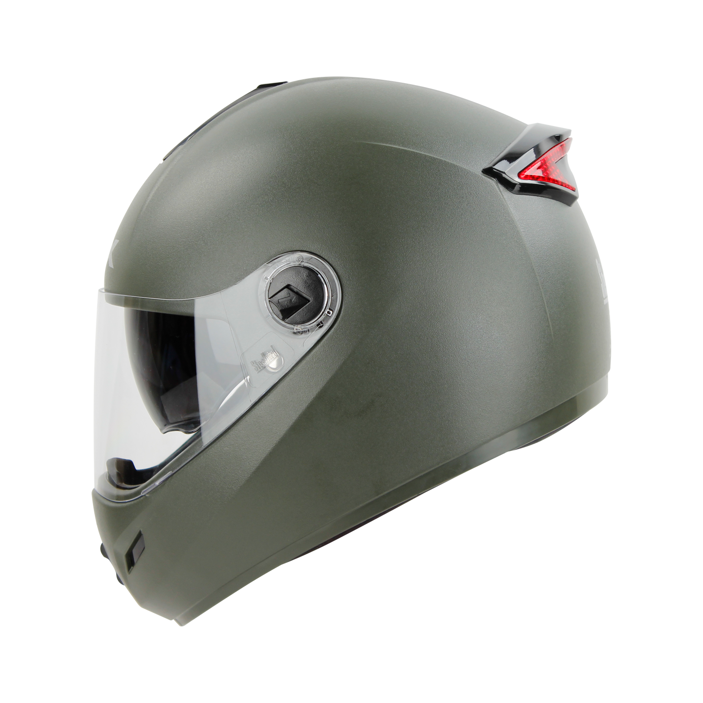 Steelbird SBH-34 ROX ISS Full Face Helmet | ISI Certified | Clear Visor