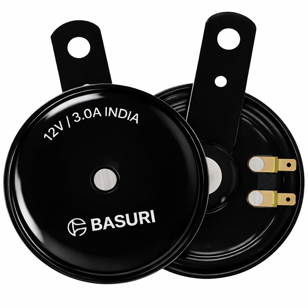 Basuri Day Light Horn – 82mm H Tone Disc Horn, 12V (B82HT12) - Single Piece