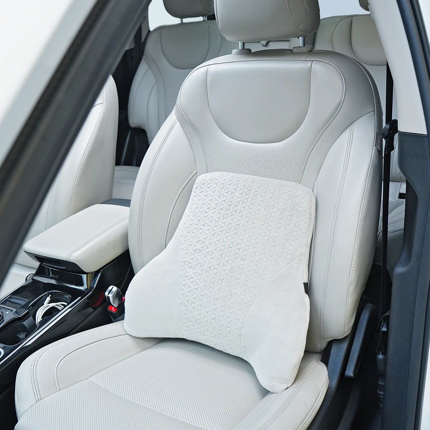 Autofurnish Luxurious Car Backrest (Plush-8871)- One Pc