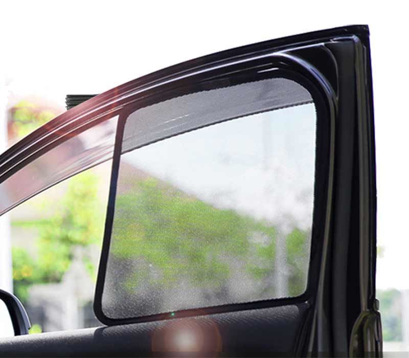 Buy Premium Custom Fit Car Sun Shades Fix Curtains Mesh for Tata