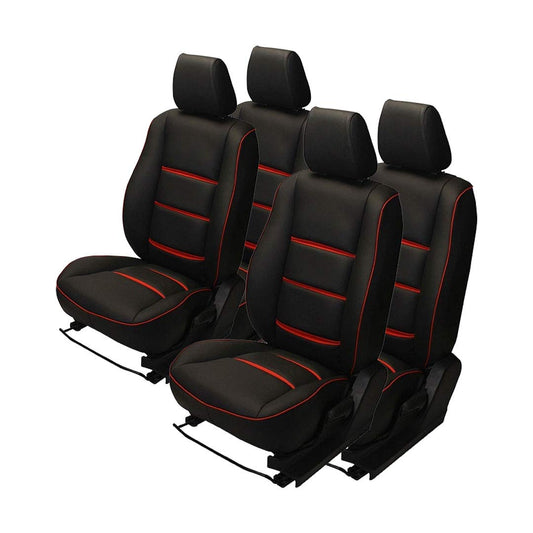 3D Custom PU Leather Car Seat Covers For Mahindra Thar 2020 - (HT-505 Mojo)