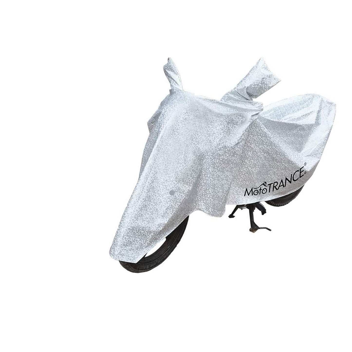 MotoTrance Aero Bike Body Covers For Techo Electra Emerge 2019 - Interlock-Stitched Waterproof and Heat Resistant with Mirror Pockets - Autofurnish