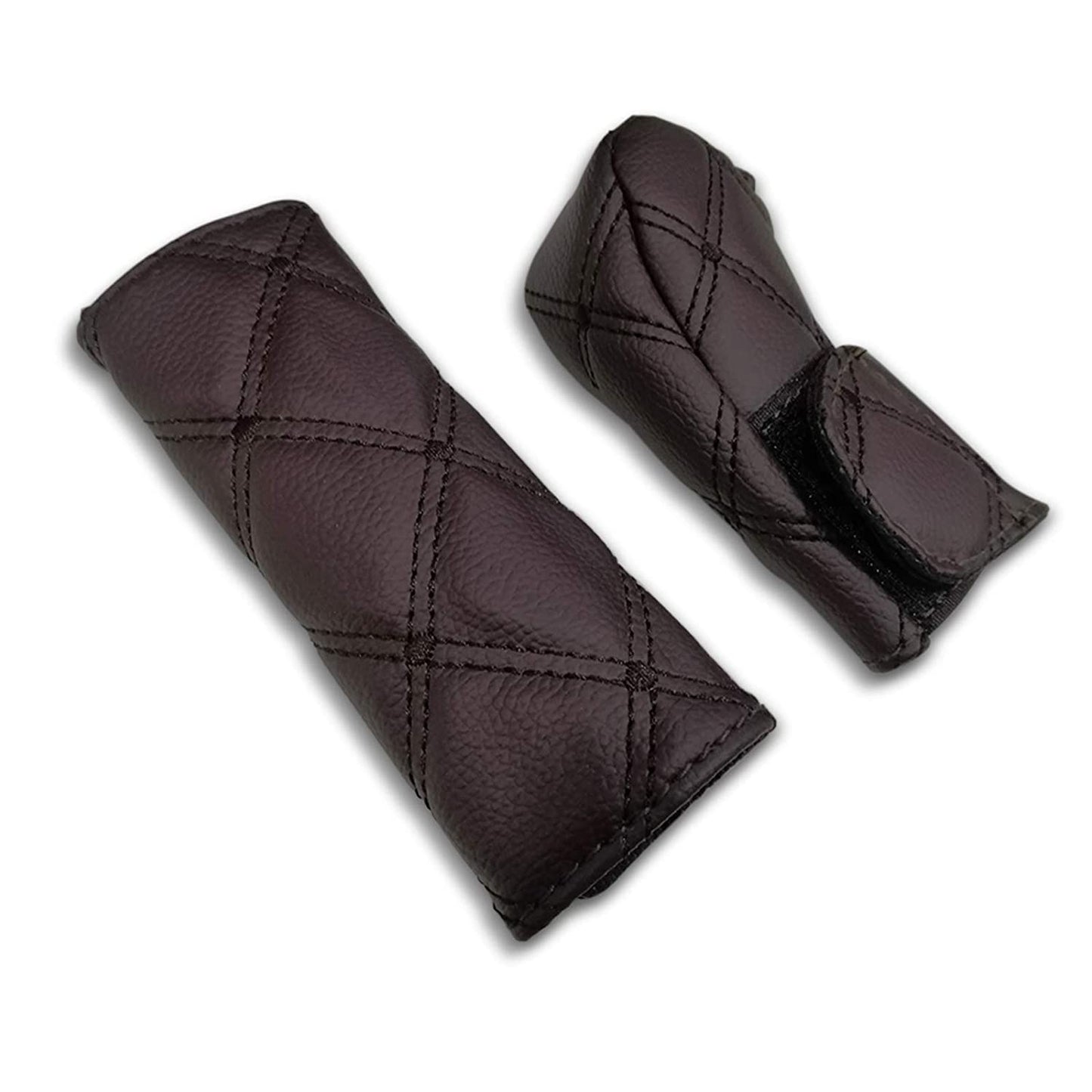 GEAR KNOB and HANDBRAKE Cover Set | PU Leather Water and Cold Resistant with Firm Grip - Autofurnish