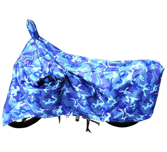 MotoTrance Jungle Bike Body Covers For Royal Enfield Standard 350 - Interlock-Stitched Waterproof and Heat Resistant with Mirror Pockets