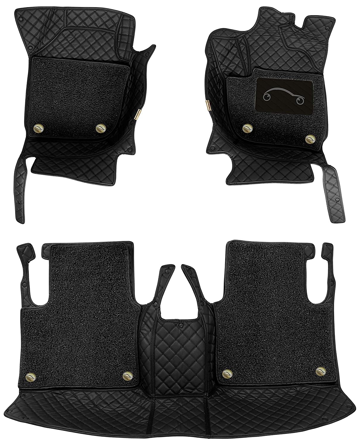 Tata Harrier Automatic 2023 Buy 7D Luxury Custom Fitted Car Mats