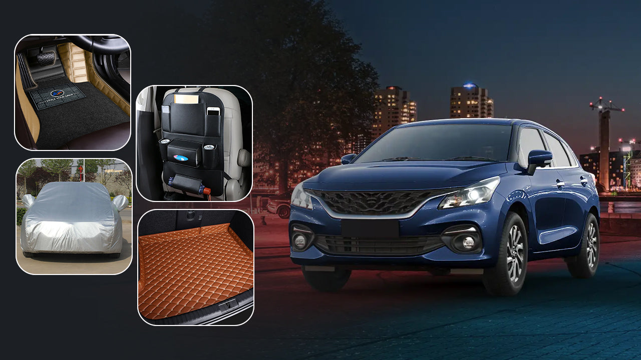 Top must-have Baleno Car Accessories to spruce up the driving experience