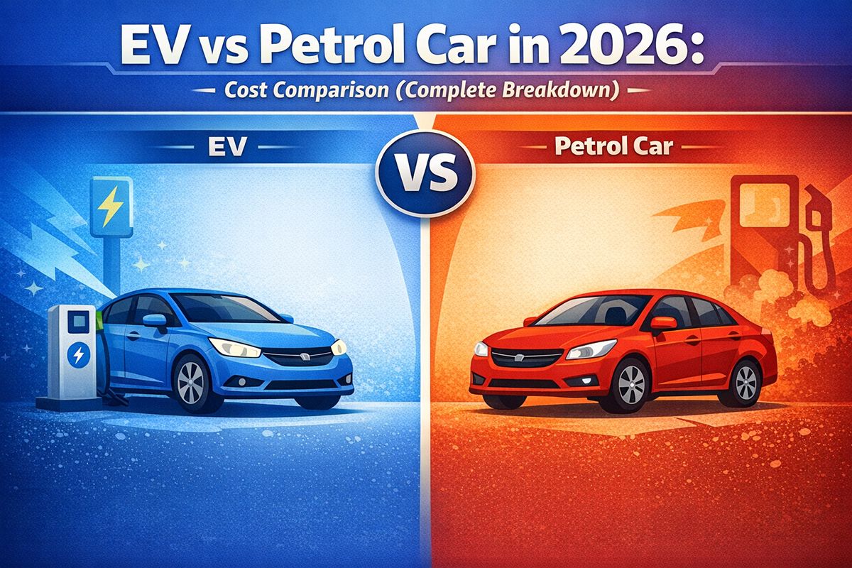 EV vs Petrol Car Comparison 2026