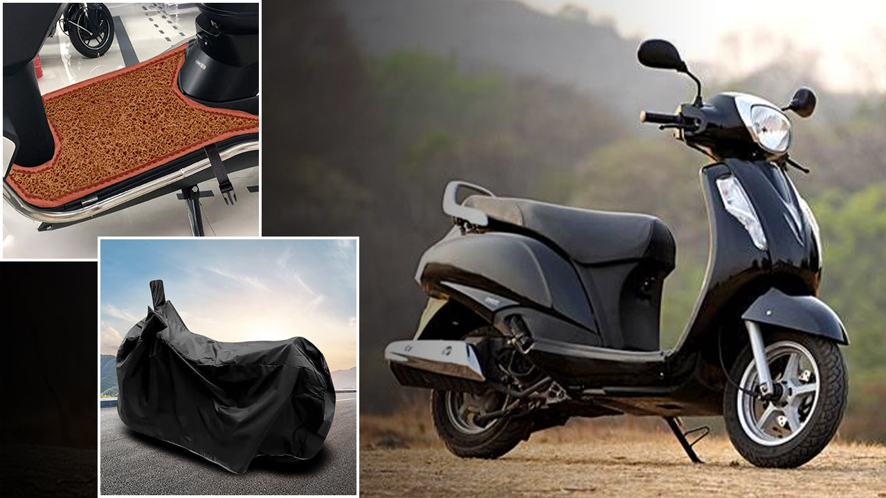 5 must-have Suzuki Access 125 accessories to elevate comfort, style, and protection - Autofurnish