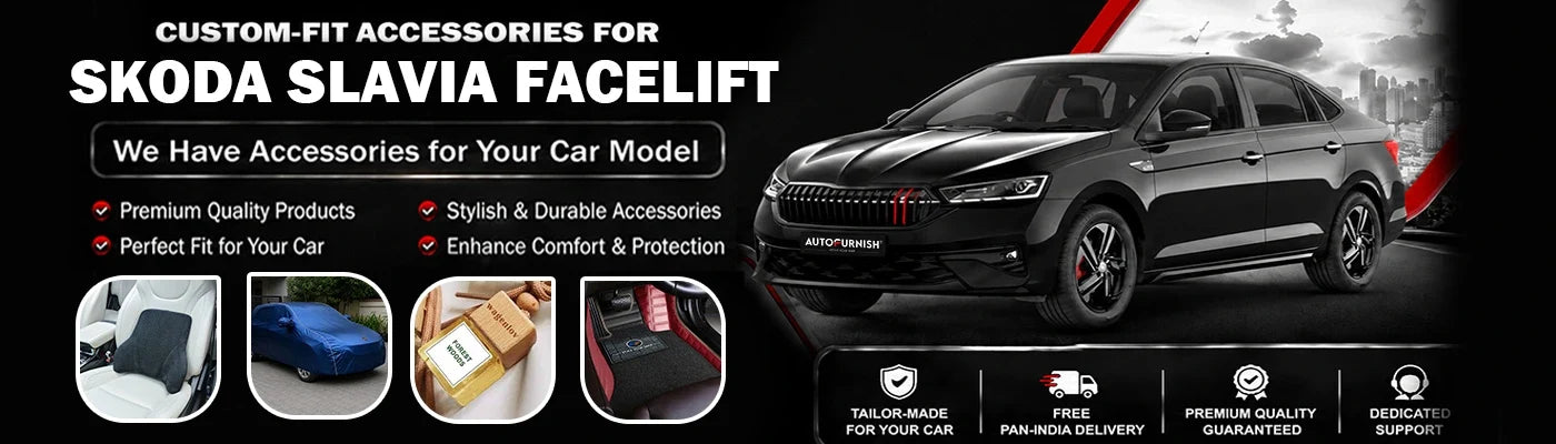 Skoda Slavia Facelift Accessories Online in India