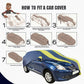 BMW X7 xDrive 2020 Car Body Cover, Heat & Water Resistant with Side Mirror Pockets (ARC Series)
