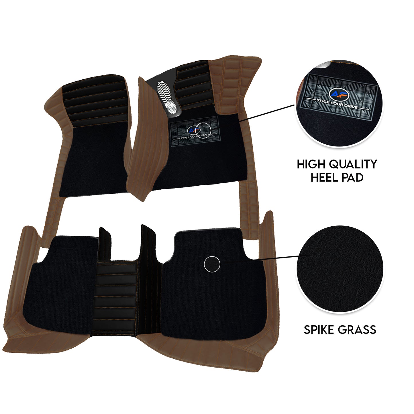 Autofurnish 9D Custom Fitted Car Mats for MG M9 EV 2025