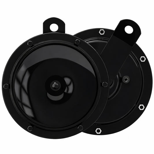 Basuri High Tone Horn – 100mm H Tone Disc Horn, 24V (B100HT24) - Single Piece