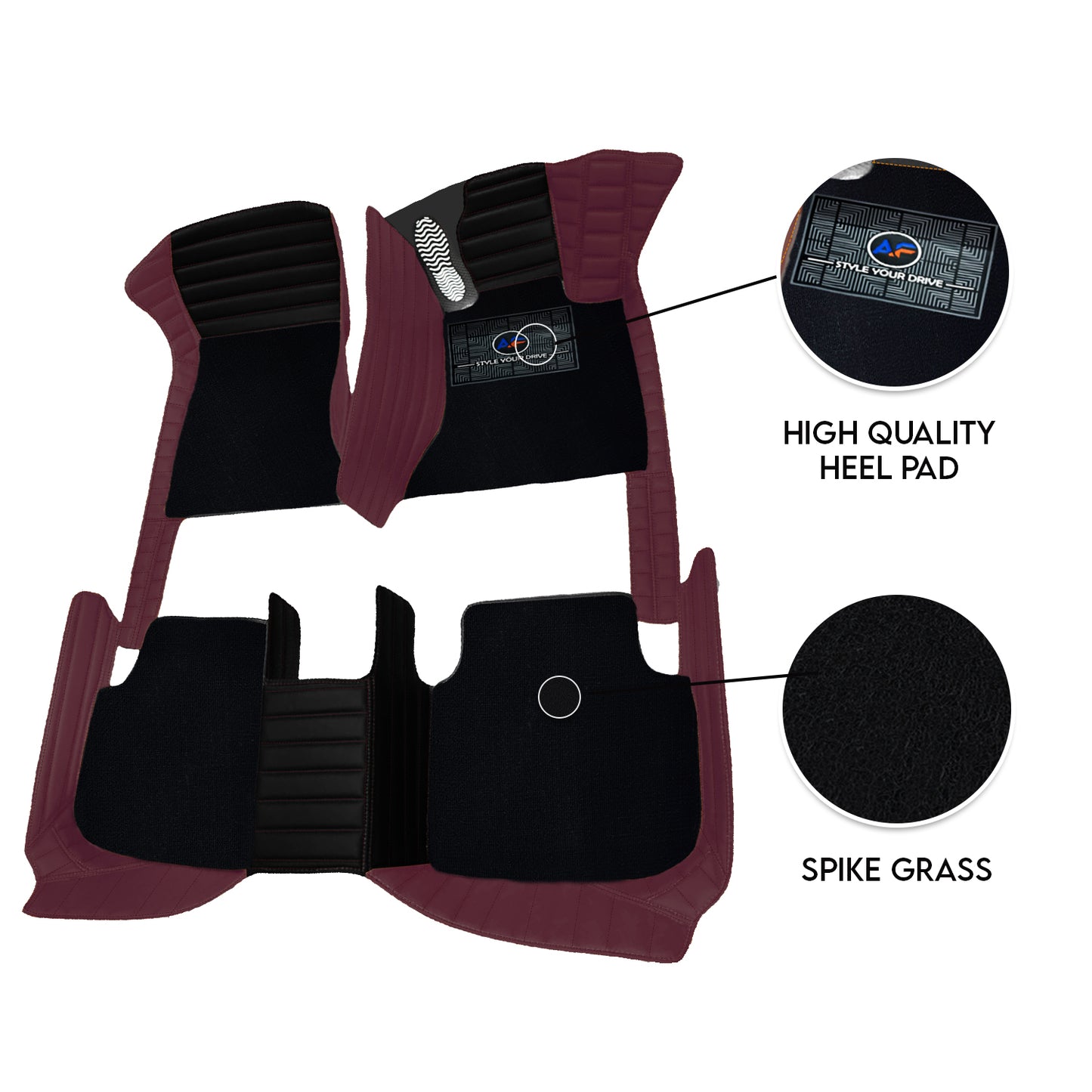 Autofurnish 9D Custom Fitted Car Mats for KIA Seltos