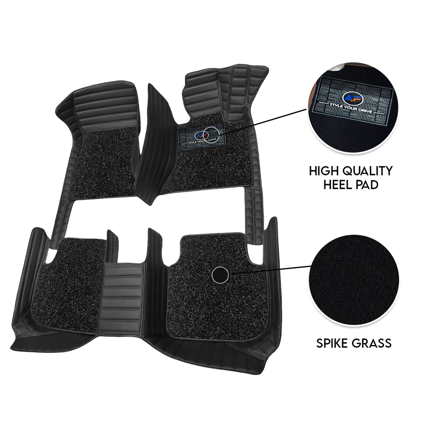 Autofurnish 9D Custom Fitted Car Mats for KIA Seltos