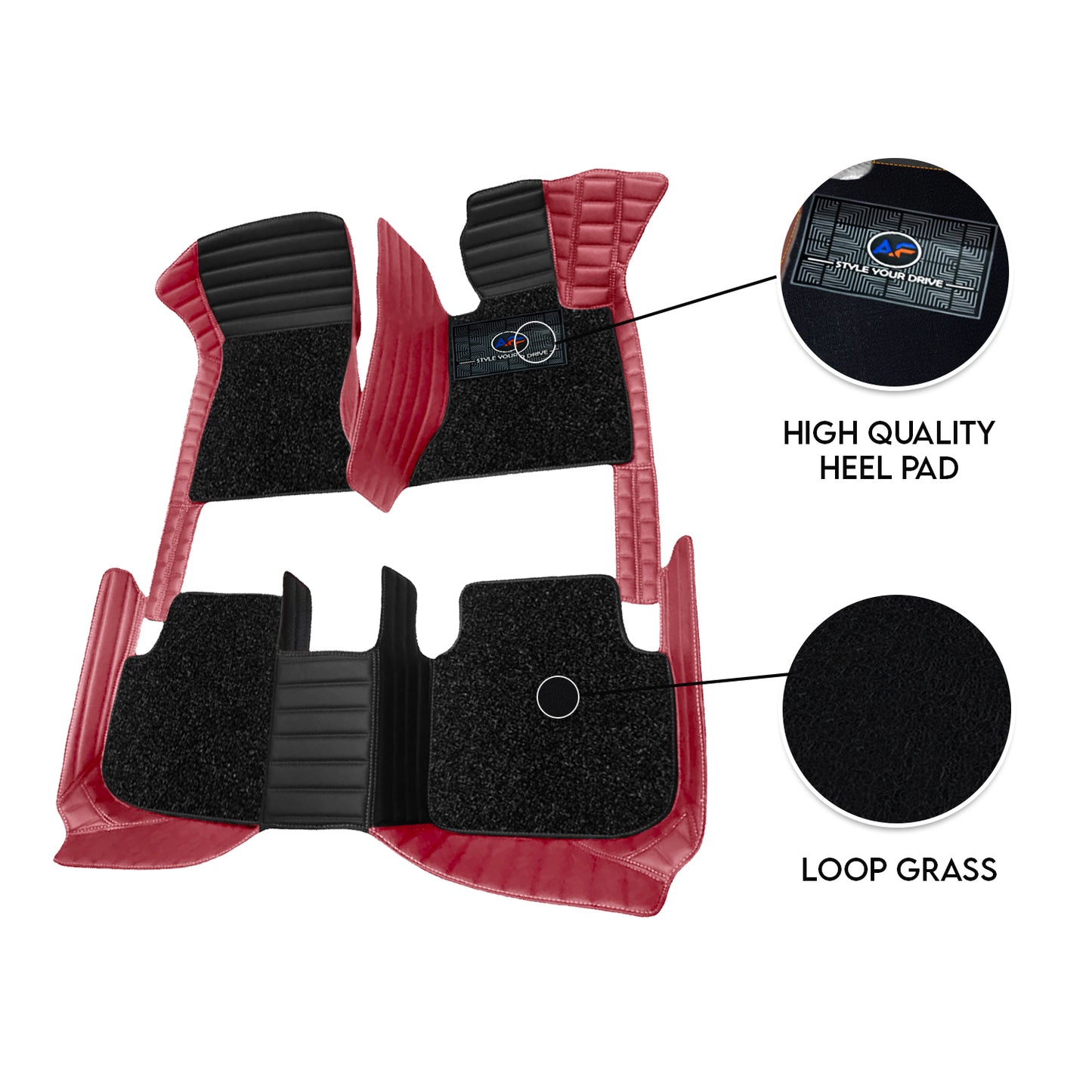 Autofurnish 9D Combination Custom Fitted Car Mats For Mahindra Bolero Camper 2020-24