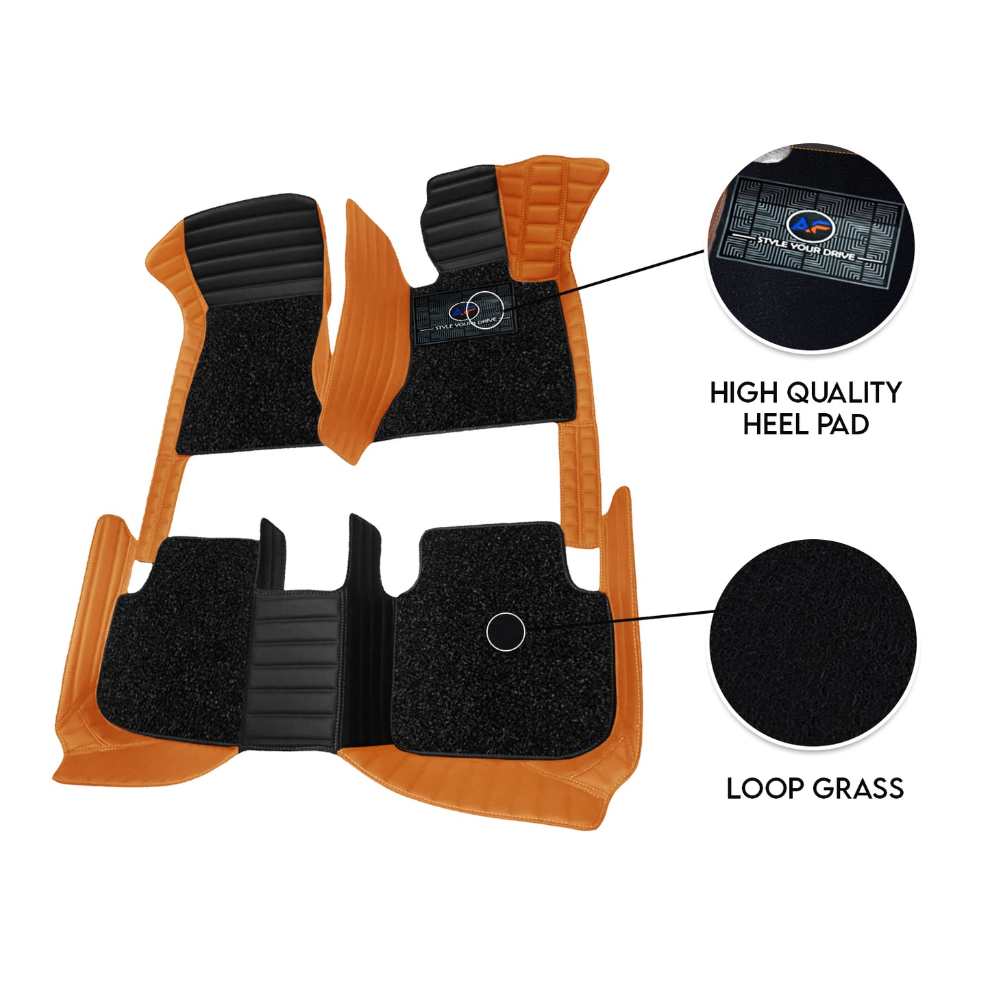 Autofurnish 9D Combination Custom Fitted Car Mats For Mahindra Bolero Camper 2020-24
