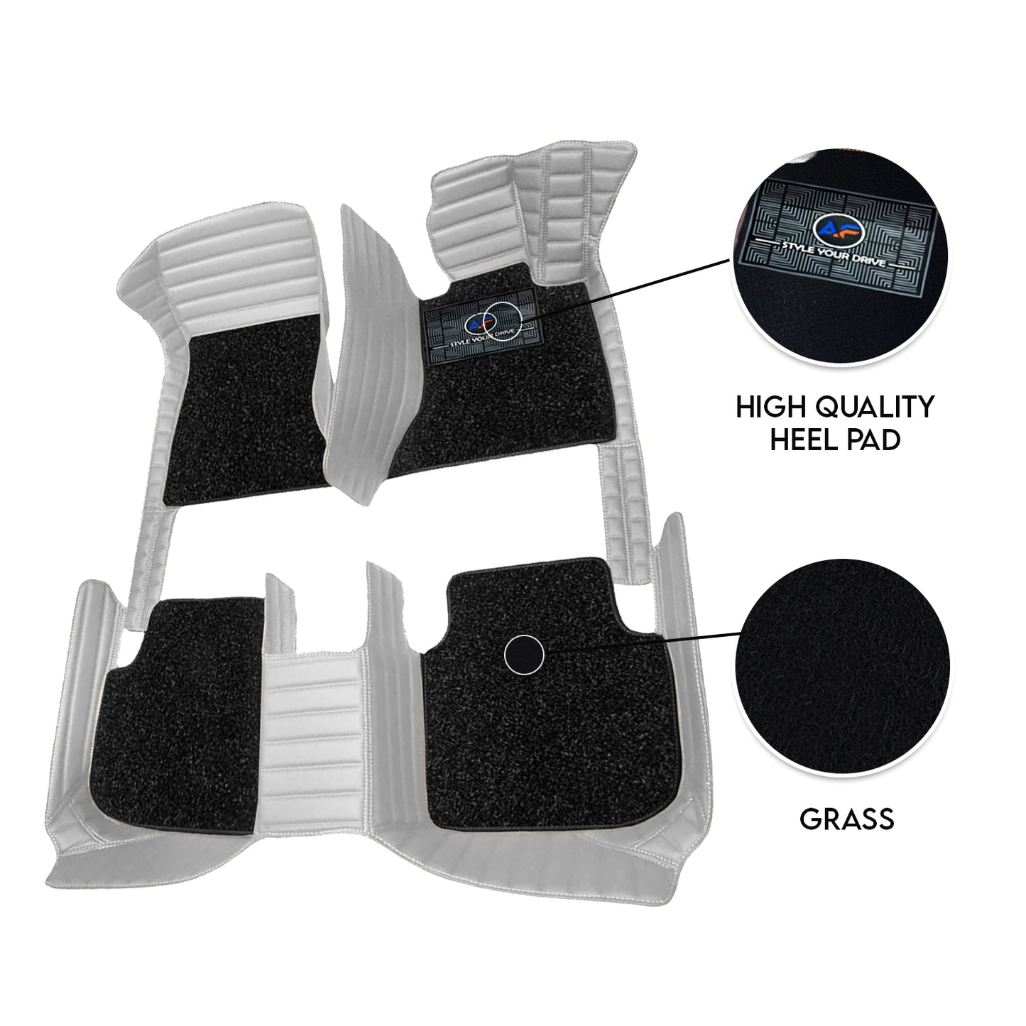 9D Custom Fitted Car Mats For Mercedes GLE 53 AMG 2026