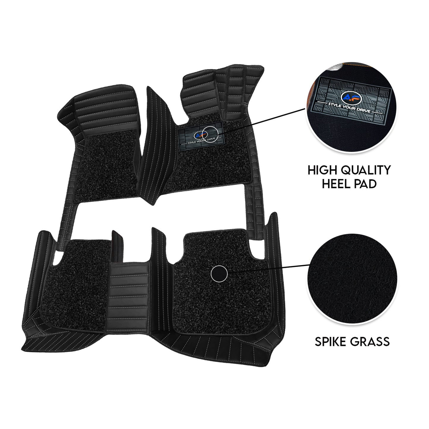 Autofurnish 9D Custom Fitted Car Mats for KIA Seltos