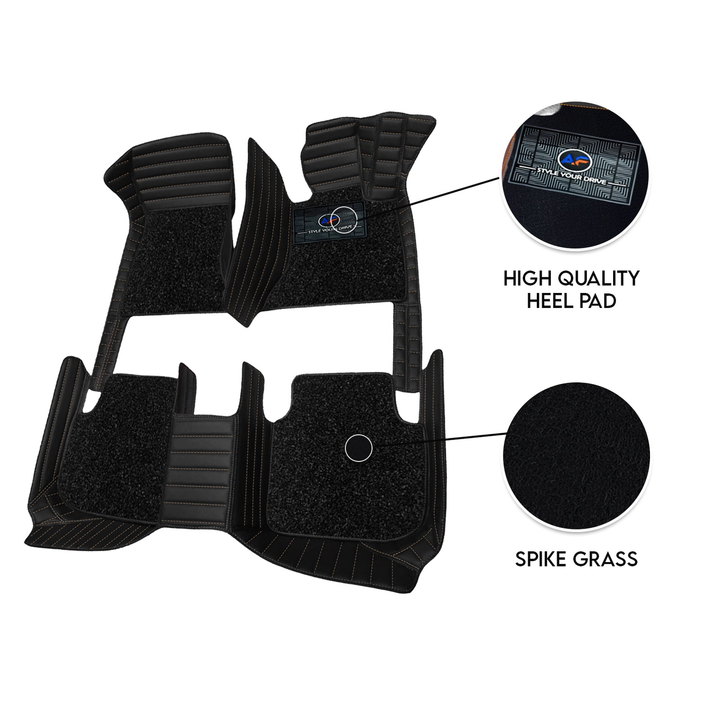 Autofurnish 9D Custom Fitted Car Mats For Tata Sierra