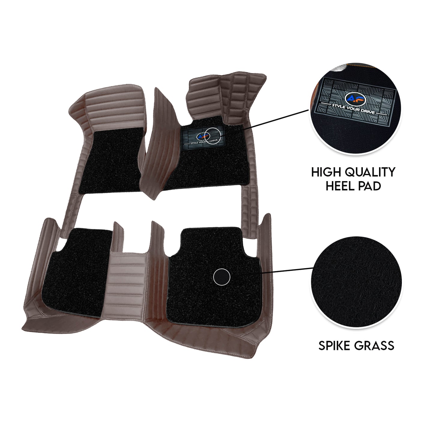 Autofurnish 9D Custom Fitted Car Mats For Tata Sierra