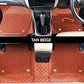 KIA Carnival (7 Seater) 2020 ULS 7D Luxury Custom Fitted Car Mats For KIA Carnival (7 Seater) 2020 - Tan Beige
