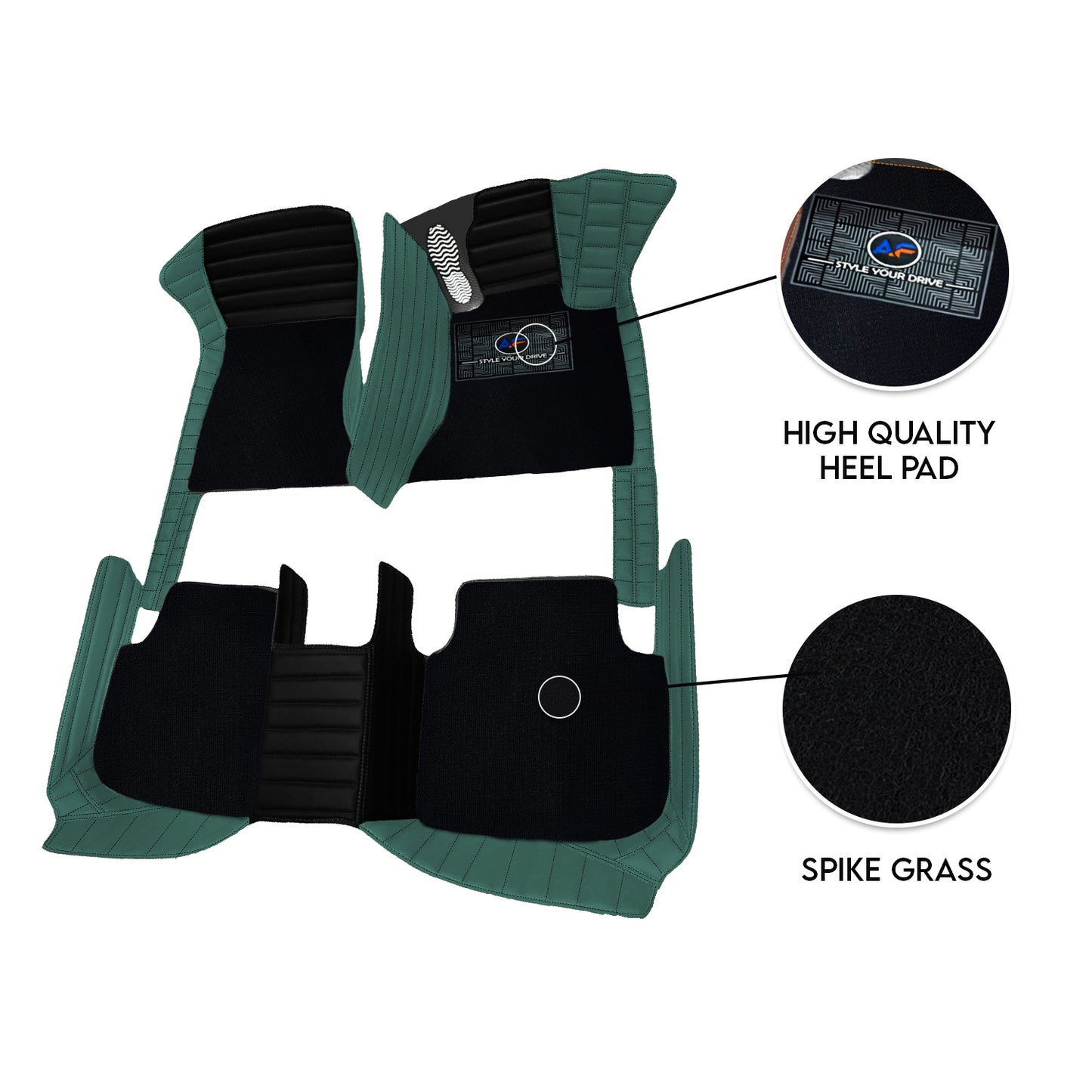 Autofurnish 9D Custom Fitted Car Mats for MG M9 EV 2025