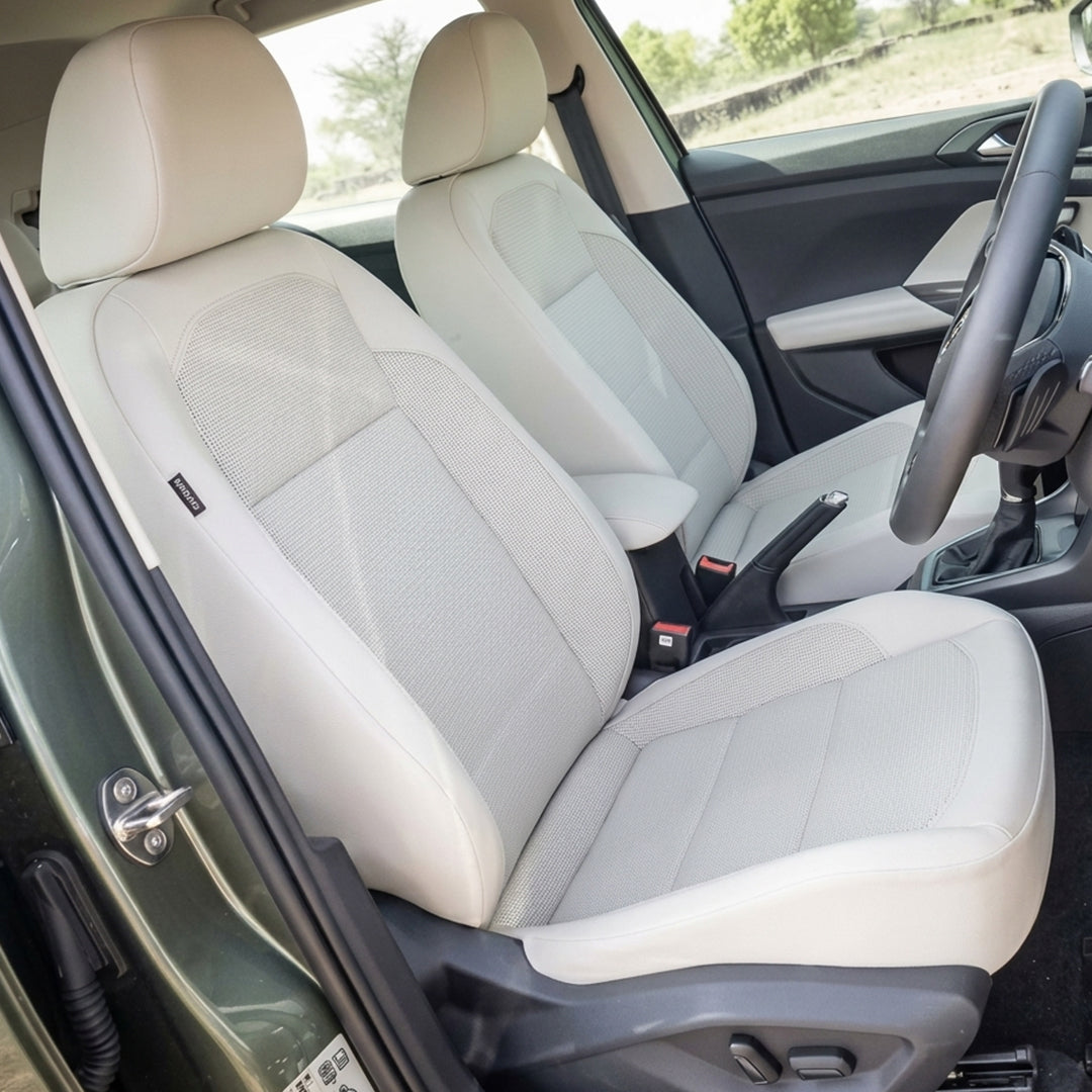 Autofurnish Signature Series Car Seat Cover for Skoda Kushaq 2021 (With Back Seat Armrest)
