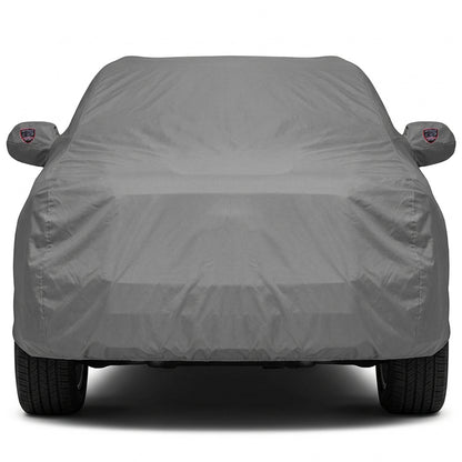 Maruti Baleno 2015-21 Autofurnish Aero Grey Waterproof Heat Resistant Mirror Pocket Car Body Cover - Aero Grey