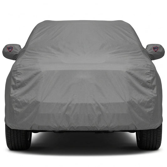 Mahindra XEV 9e 2025 Autofurnish Aero Grey Waterproof Heat Resistant Mirror Pocket Car Body Cover - Aero Grey