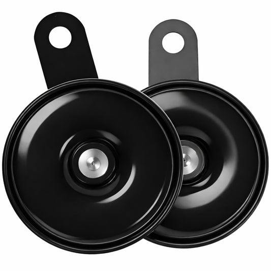 Basuri Dual Classic Horn – 90mm HL Tone Twin Disc Horn, 12V (B90HL12) - 2 Pcs Set